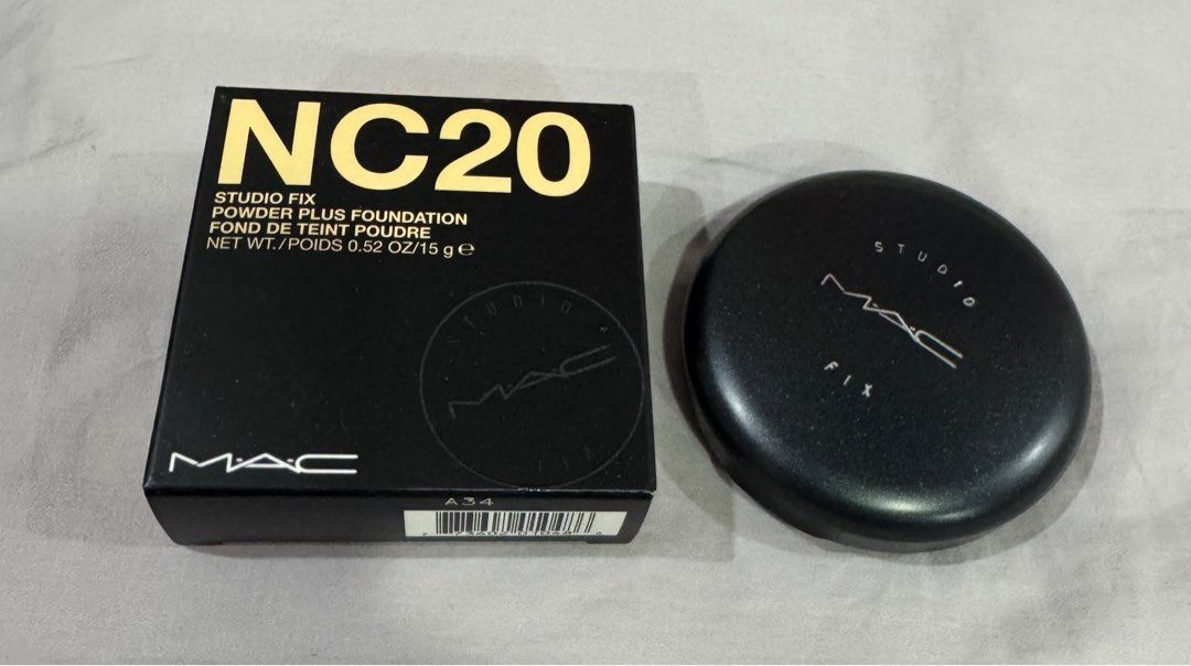 Mac Studio Fix Powder Plus Foundation NC20 (Category: Makeup) located in Mataasnakahoy. Submitted by chicforless.ph (Listing ID 1360407772, Image 3). Description: Swatched once only! Good as brand new! 2,350 original price Comes with box .