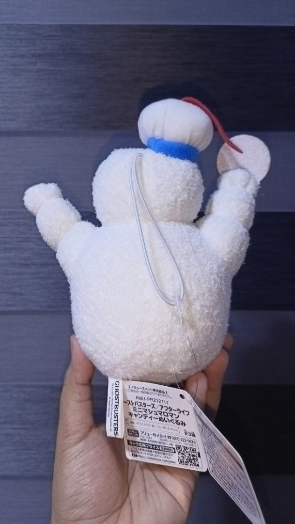 Marshmallow Man Ghost Buster Plush Charm ✨RARE (Category: Plushies & Soft Toys) located in Bacoor. Submitted by raket_projects (Listing ID 1360465150, Image 3). Description: P300 Marshmallow Man Ghost Buster Plush Charm ✨RARE 🩷As is wyswyg 🩷Clean and fresh 🫧 🩷With clear etiketa🏷️ 🩷With papertag ✨.
