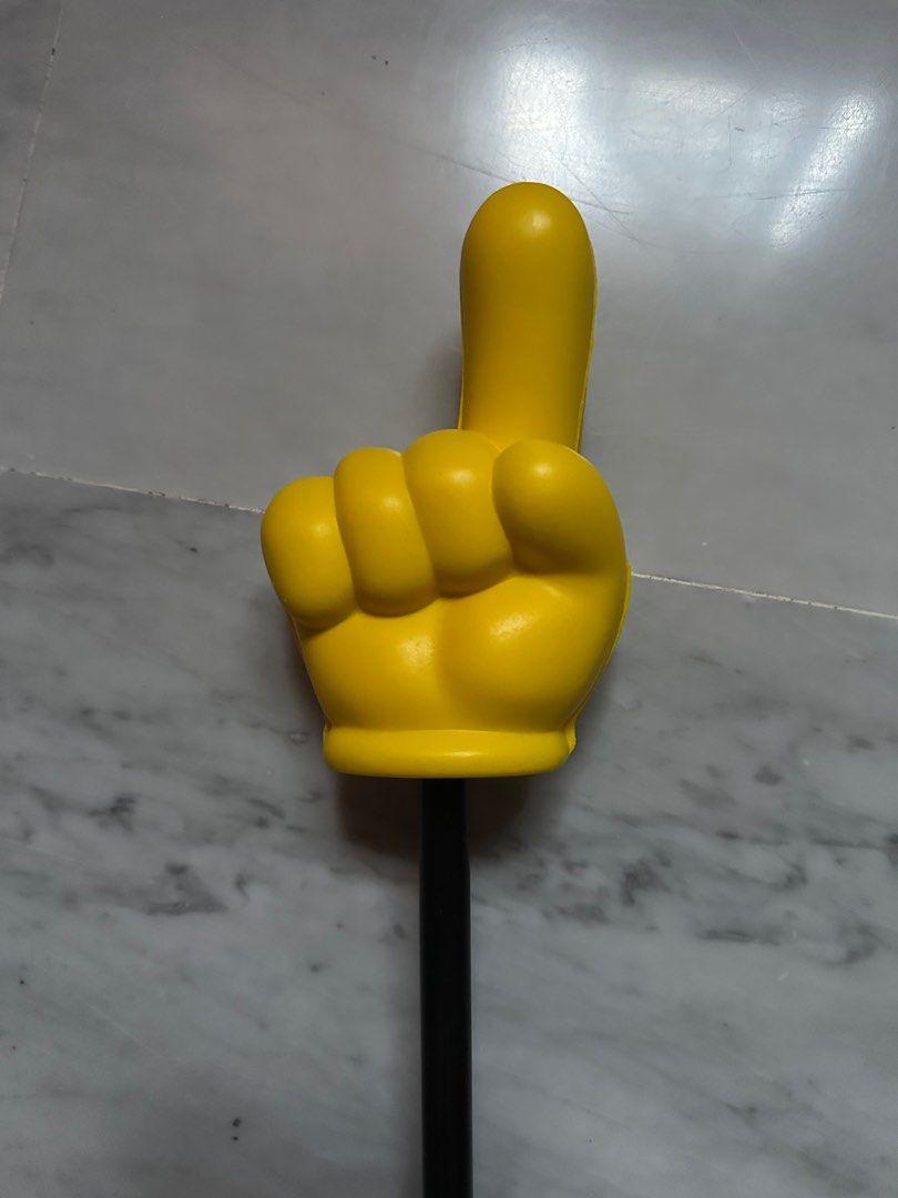 Mini hands pointer toy (Category: Kids Toys) located in Singapore. Submitted by ah_low_store (Listing ID 1360492373, Image 7). Description: Hi this mini hand toy come with 5 different gesture designs so pick your choice on any 3 for $10 a set of 3 or if you need only one then the price will be $4 thanks .
