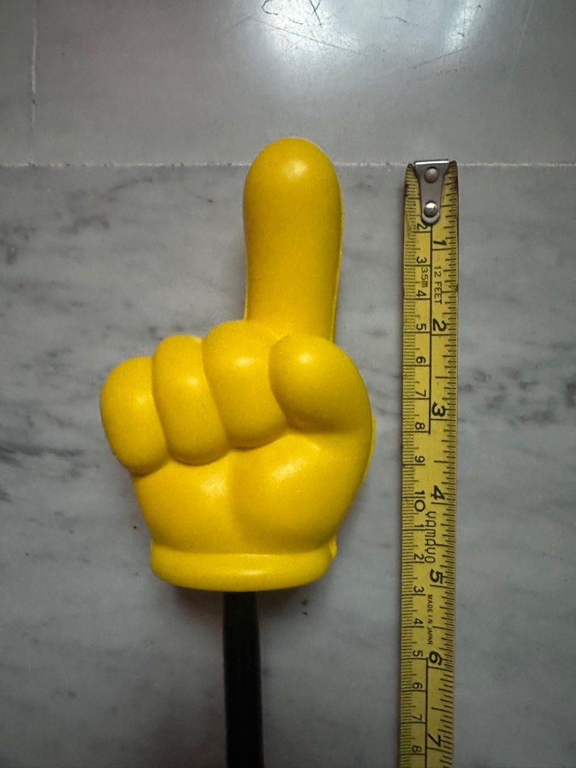 Mini hands pointer toy (Category: Kids Toys) located in Singapore. Submitted by ah_low_store (Listing ID 1360492373, Image 4). Description: Hi this mini hand toy come with 5 different gesture designs so pick your choice on any 3 for $10 a set of 3 or if you need only one then the price will be $4 thanks .