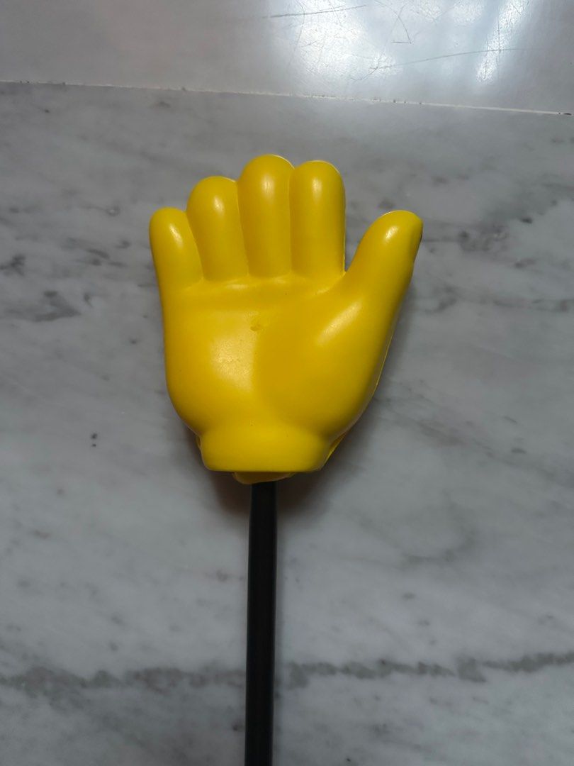 Mini hands pointer toy (Category: Kids Toys) located in Singapore. Submitted by ah_low_store (Listing ID 1360492373, Image 5). Description: Hi this mini hand toy come with 5 different gesture designs so pick your choice on any 3 for $10 a set of 3 or if you need only one then the price will be $4 thanks .