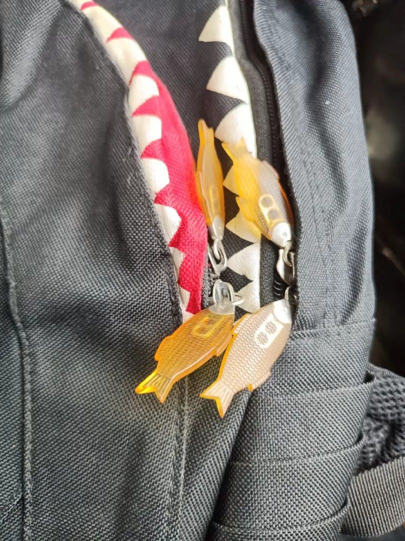 Bape Shark? Morn Creation Shark Back Pack (Category: Backpacks) located in Manila. Submitted by lemuel_02 (Listing ID 1360538519, Image 3). Description: Morn Creation Shark Back Pack.