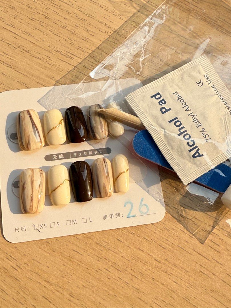 Nails set （分類：指甲美容＆其他）位於 Hong Kong。 由 jingnjning 提交（商品編號 1360467004，圖片 2）。簡介： Size S。