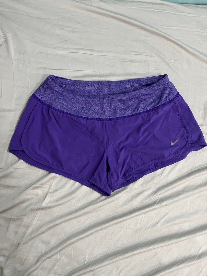 Nike | Purple Dri-Fit Shorts (Category: Activewear) located in Quezon City. Submitted by xojul (Listing ID 1360482140, Image 1). Description: .