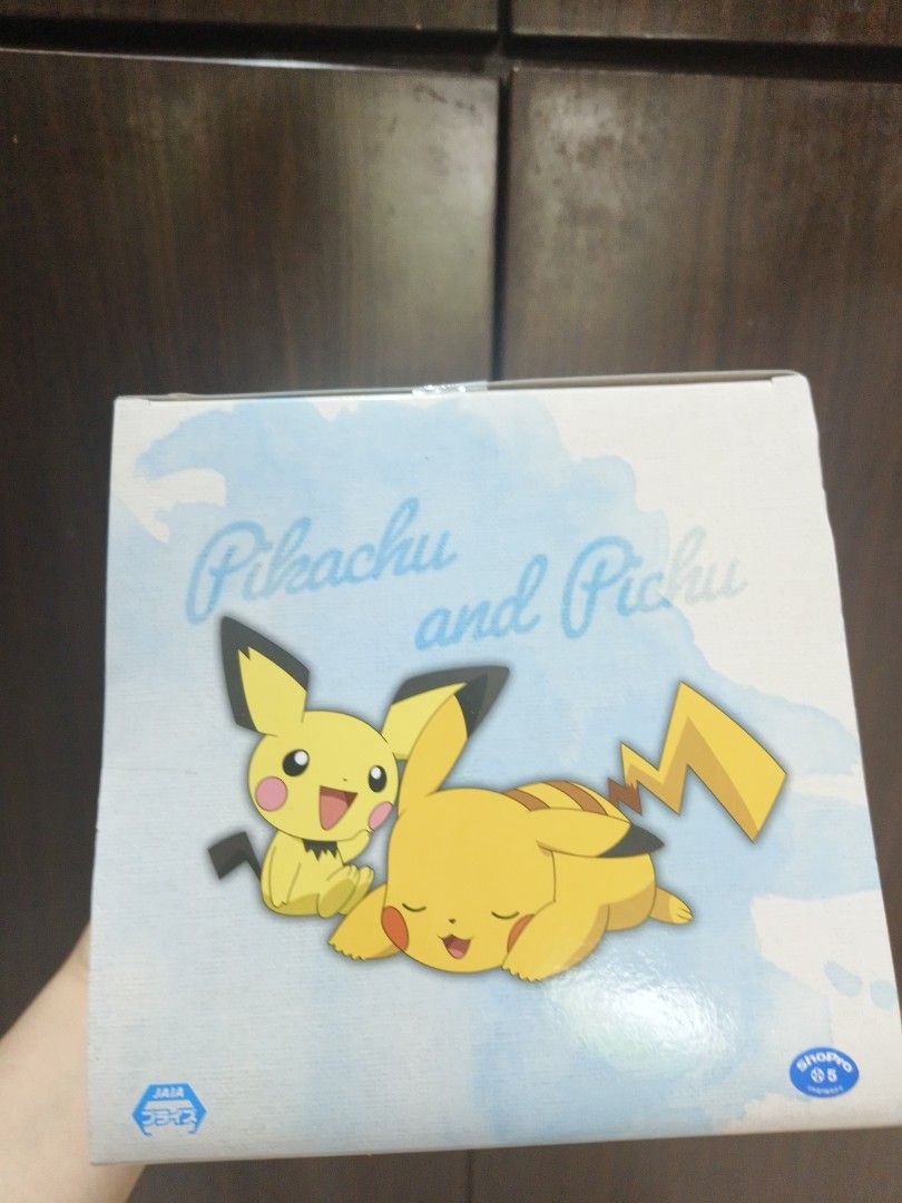 Pokemon Pikachu and Pichu Bandai Namco Banpresto Figurine (Category: Toy Figures) located in Singapore. Submitted by mylovedoraemon (Listing ID 1360479084, Image 2). Description: brand-new in box. authentic from Japan..