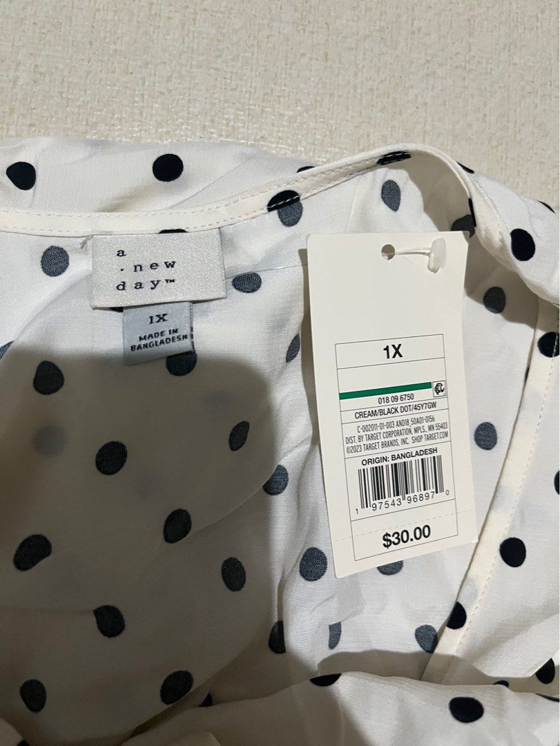 Polka dots dress (Category: Dresses) located in Tacloban City. Submitted by rjcarrt (Listing ID 1360545650, Image 2). Description: Never worn.