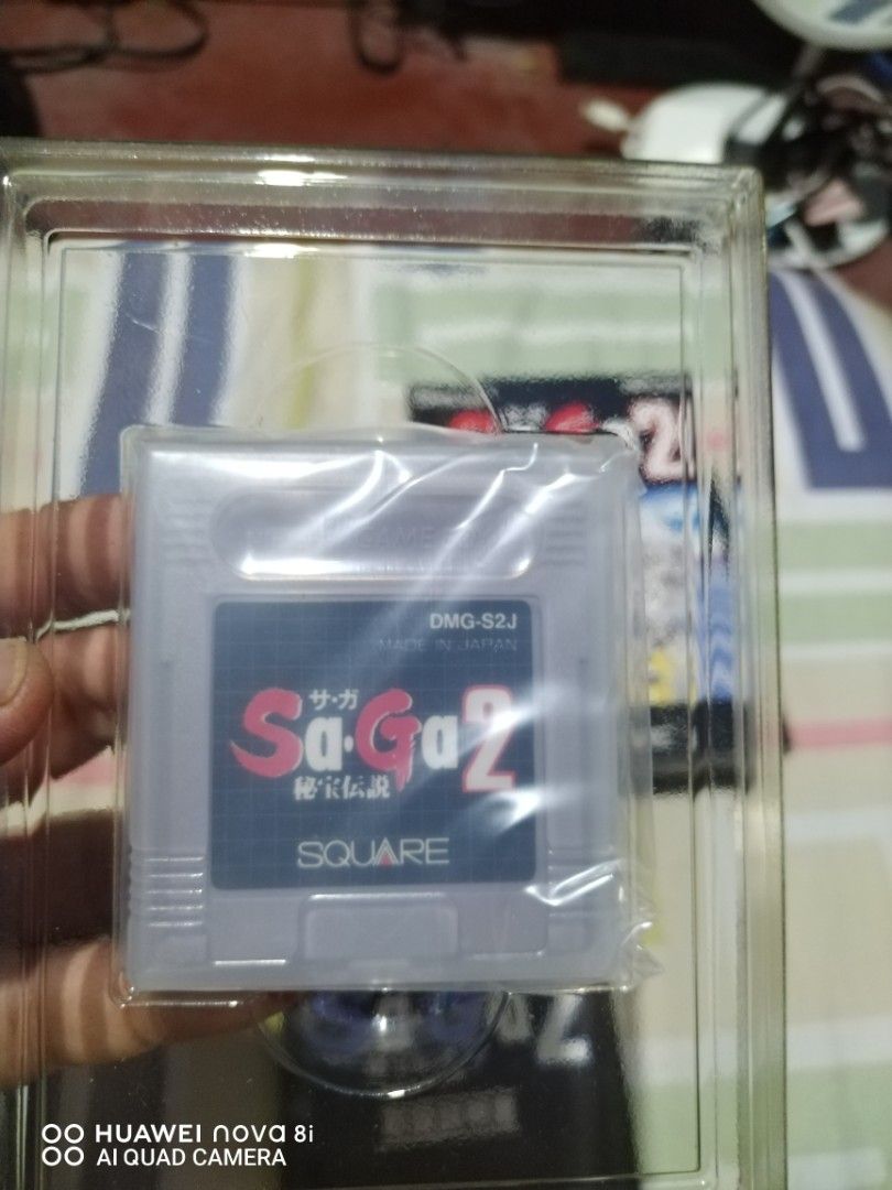Saga 2 Gameboy DMG (Japan) (Category: Nintendo) located in Quezon City. Submitted by triggerman25 (Listing ID 1360417737, Image 3). Description: Brand New complete Japan Games Gcash Payment Lalamove bayad ni buyer ang delivery fee buyer will book the rider QC loc near Tomas morato Thanks Admin.