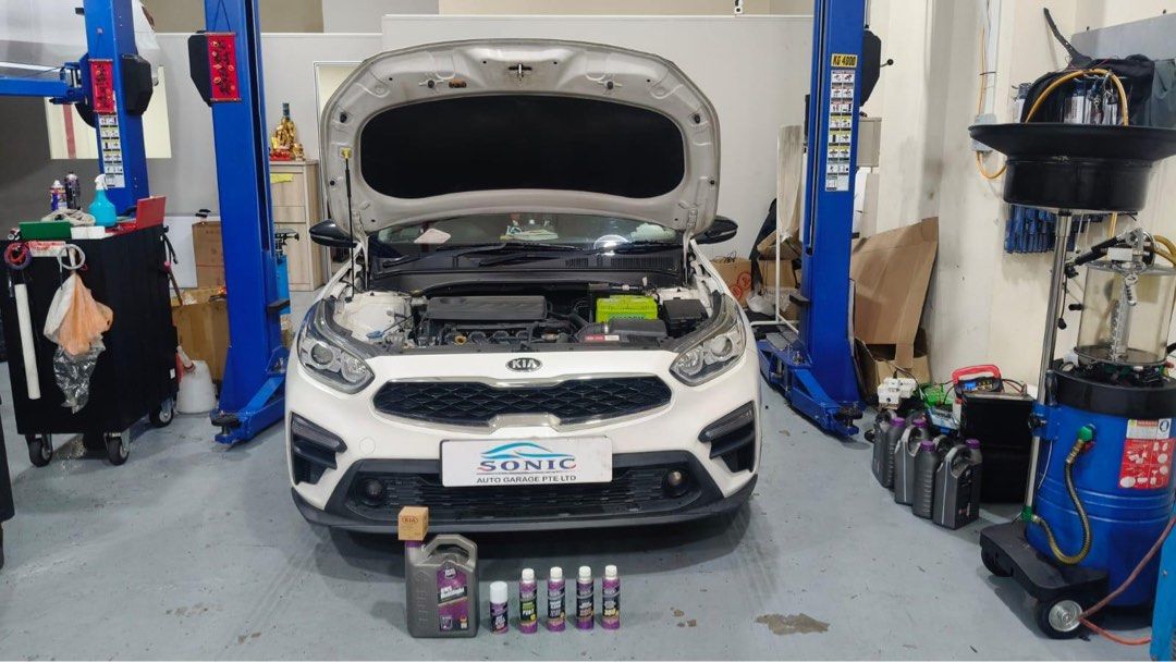 Servicing, aircon, battery, engine, gearbox, atf, driveshaft, steering rack, disc brakes, bbk (Category: Car Workshops & Services) located in Singapore. Submitted by sonicautog37396 (Listing ID 1360413328, Image 3). Description: Don’t worry if any car issue can leave it to us! Car Servicing Package! 🚨Fully Synthetic Engine Oil🚨 1. OWS Ecolight SAE 5W-30 or OWS Multilight SAE 5W-40. Inclusive of : 4 litre engine oil • Full Point Check • Oil Filt