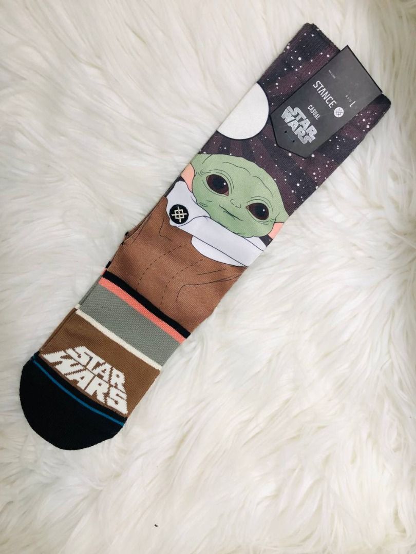 STance Socks (Starwars) Large (Category: Socks) located in Quezon City. Submitted by californilaph (Listing ID 1360392204, Image 3). Description: - Star Wars-themed sock by Stance, The design includes a space background, earthy tones, and the Star Wars logo near the toe area. Size L. - Accepted Payment is through Bank or Gcash. .