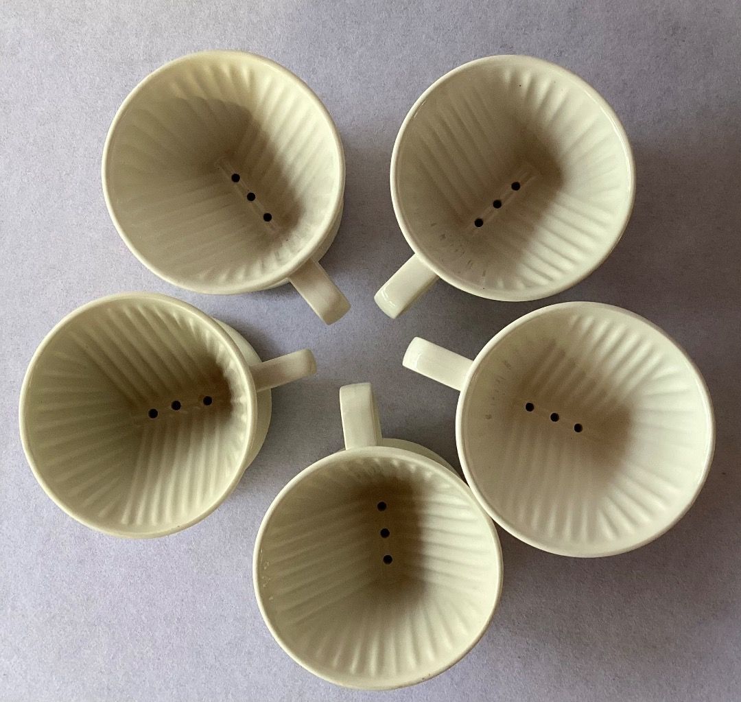 Take all 5 Kalita 102 Dripper (Category: Coffee & Tea Tableware) located in Davao. Submitted by eclectic1925 (Listing ID 1360461784, Image 2). Description: Php650 Take all 5 Kalita 102 Dripper *Last price posted *Sold as is First to pay .