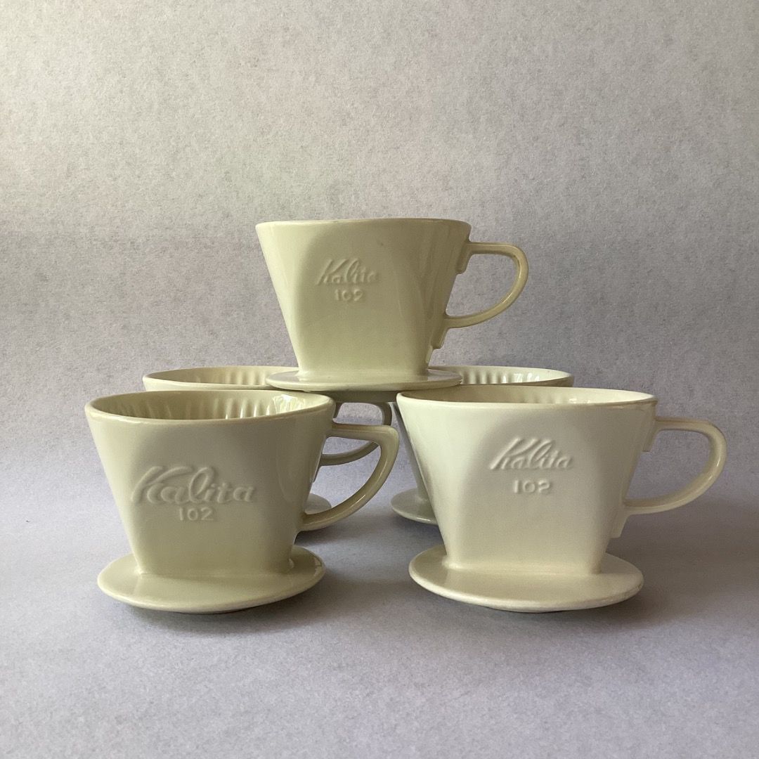 Take all 5 Kalita 102 Dripper (Category: Coffee & Tea Tableware) located in Davao. Submitted by eclectic1925 (Listing ID 1360461784, Image 1). Description: Php650 Take all 5 Kalita 102 Dripper *Last price posted *Sold as is First to pay .
