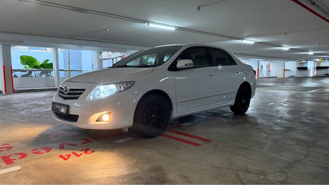 Toyota Corolla Altis 1.6 Classic (A) (Category: Used Cars) located in Singapore. Submitted by ayid_afeef (Listing ID 1360399752, Image 3). Description: COE renewable after expiry on 31st July 2029 Direct Owner - Price negotiable Average 485km per full tank Not in a hurry to sell *New OBU installed *New Front Windscreen *New Sport Rims 16” *New Tyres *New Aircon Compressor and Condenser (08 Dec) *New Front and Rear Suspension (04 Dec) Well known f