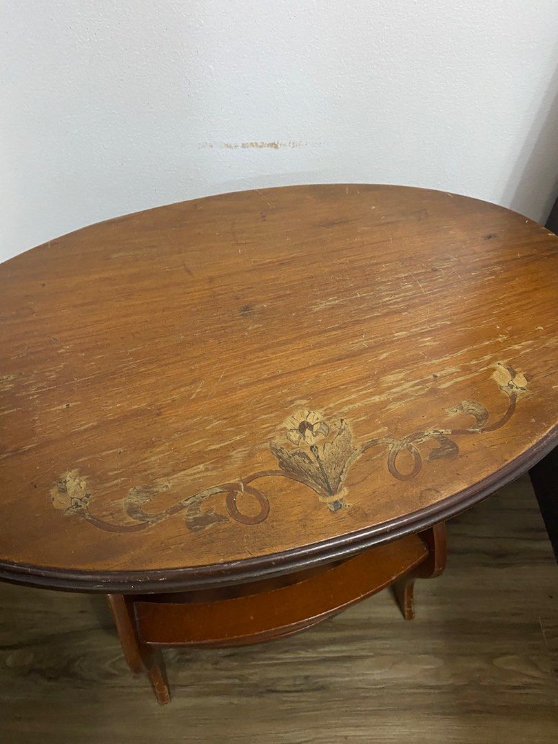 Wooden Bed Side Table (Category: Tables & Sets) located in Cavite. Submitted by f2squared_2nd_account (Listing ID 1360522939, Image 2). Description: Pickup Location: Royale Tagaytay Estates 900 each, 2pcs available. Buy both for 1,500.