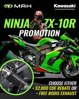 Kawasaki zx 10r For Sale | Class 2 | Carousell Singapore