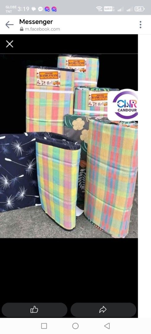 Banig with foam (Category: Bed Frames & Mattresses) located in Manila. Submitted by viashop02 (Listing ID 1360601814, Image 3). Description: Banig foam Single-590 Double-690 Queen-750 King-850 Cash on delivery thru lalamove.