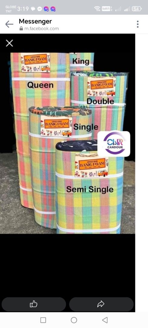 Banig with foam (Category: Bed Frames & Mattresses) located in Manila. Submitted by viashop02 (Listing ID 1360601814, Image 1). Description: Banig foam Single-590 Double-690 Queen-750 King-850 Cash on delivery thru lalamove.