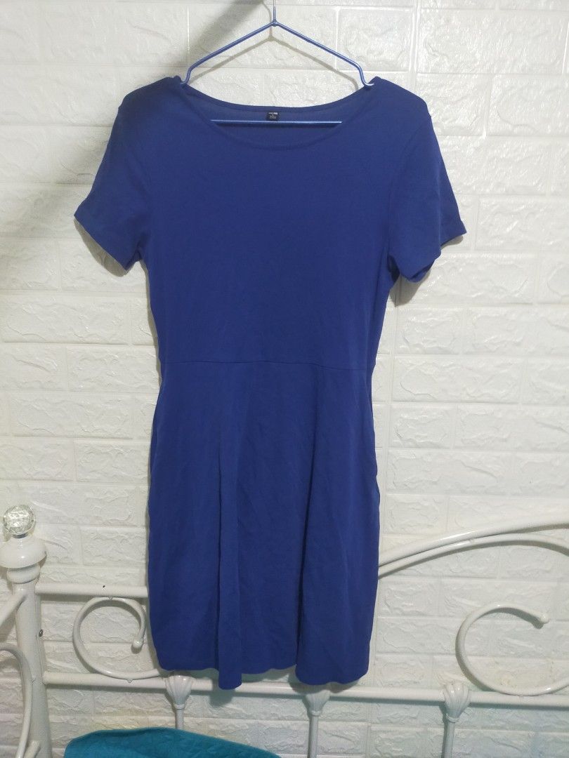 Blue Uniqlo Mini Dress (Category: Dresses) located in Quezon City. Submitted by gzerimar (Listing ID 1360612146, Image 2). Description: .