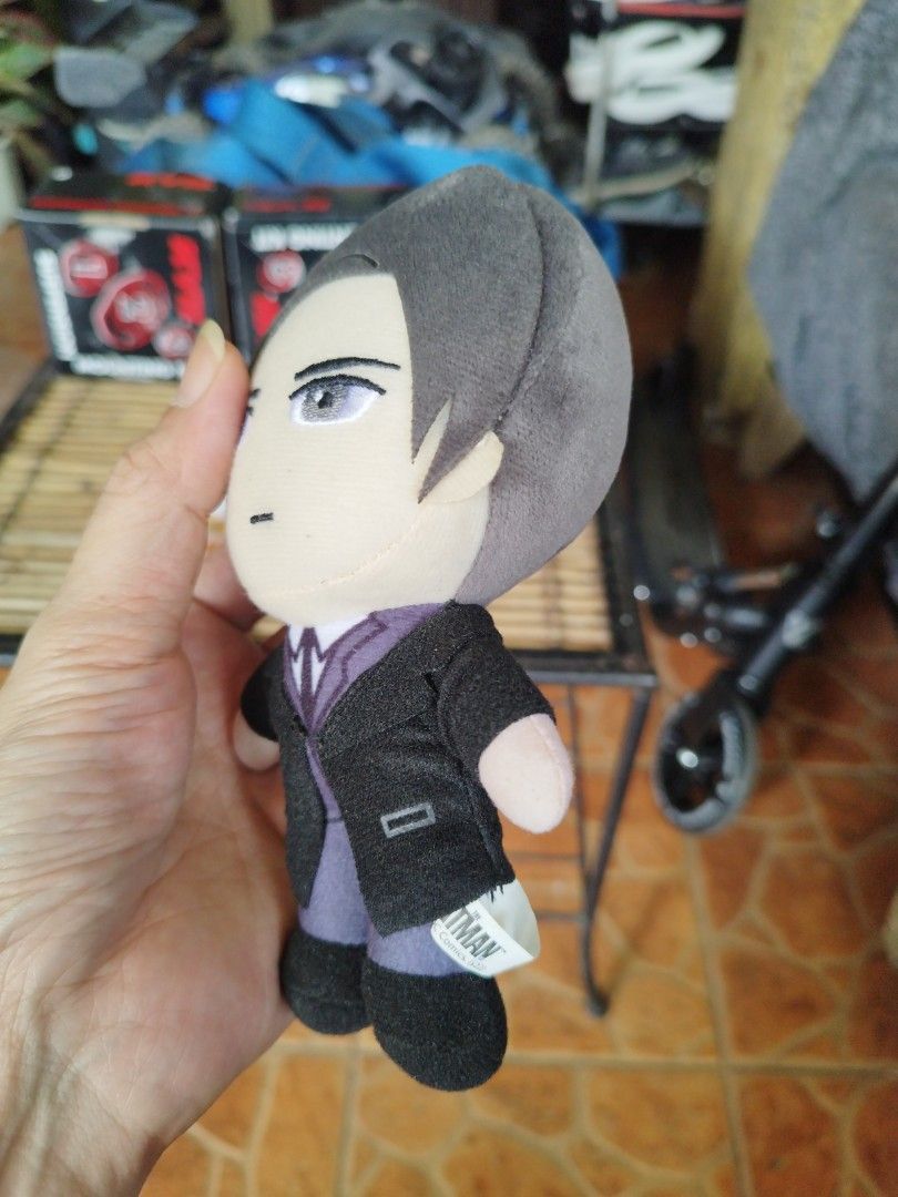 Bruce Wayne Plush Toy Batman (Category: Plushies & Soft Toys) located in Marikina City. Submitted by chadxiii (Listing ID 1360620377, Image 2). Description: Bruce Wayne Plush Toy Batman gcash payments location marikina lalamove or jnt.