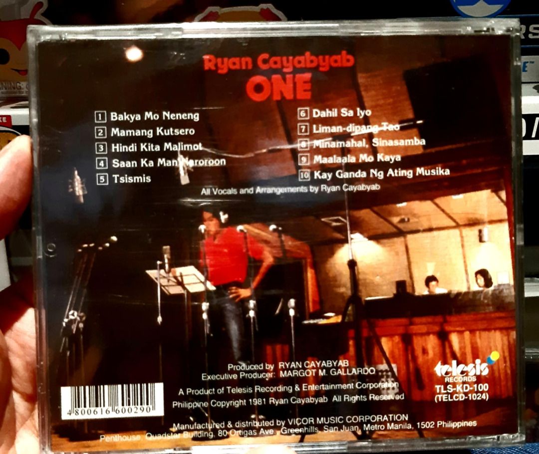 CD - RYAN CAYABYAB - One (Acapella all voices of National Artist For ...