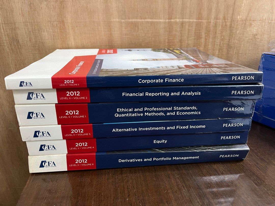 CFA Level 2 Program Curriculum Book Set Pearson Publishing Chartered Financial Analyst (Category: Textbooks) located in Manila. Submitted by number0101 (Listing ID 1360618119, Image 2). Description: THIS AD WILL BE DELETED ONCE ITEM IS SOLD If you are able to read this, that means the item is AVAILABLE CFA (Chartered Financial Analyst) Level 2 Program Curriculum Book Set To be Sold as a set only What you see is what you get Meetup Robinsons Magno