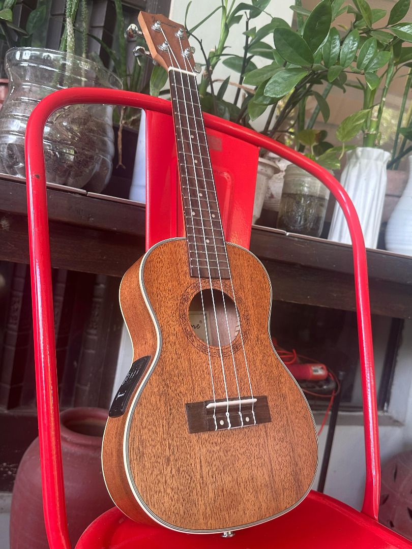 Concert Ukulele with Equalizer (Category: Musical Instruments) located in Makati City. Submitted by thisjulia18 (Listing ID 1360615120, Image 2). Description: JASMINE UKULELE WITH EQUALIZER - Size 23inch - Wood = Mahogany - Fretboard= Rosewood - Bridg= Rosewood - 18 Frets - Machine head = Diecast (Metal) - Like New - No Issues can do meetups / delivery.