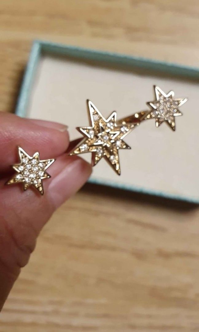 Gold plated ring with swarovski crystal size 6 (Category: Rings) located in Rizal. Submitted by prelovedbymarlyn (Listing ID 1360640396, Image 3). Description: High quality fashion rings from Pierre Lang. Made in Vienna Austria. Non tarnish allergy and nickel free. Bought in Europe.