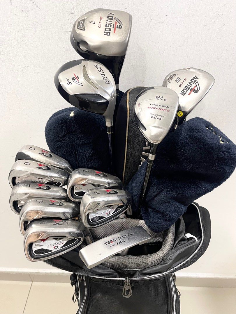 Team Daiwa Advisor AD-450 15° 3 Wood Regular Graphite Shaft Team Daiwa Grip Team Daiwa Advisor AD-450 15° 3 Wood Regular Graphite Shaft Team Daiwa Grip