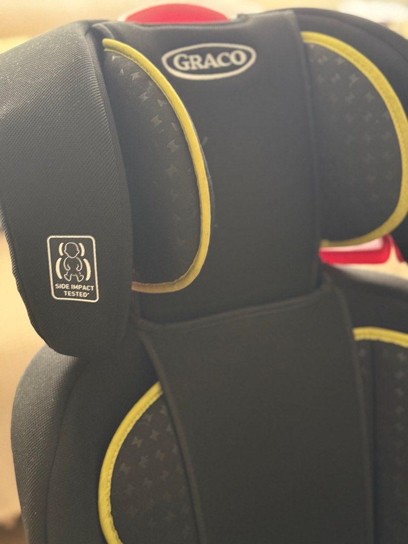 Graco Turbobooster (Category: Car Seats) located in Paranaque City. Submitted by chickbargains (Listing ID 1360597244, Image 3). Description: Upgrade your child’s car safety with this GRACO TurboBooster Highback seat! This well-maintained booster is in excellent condition, looks brand new, and has been taken care of (no stains, rips or discoloration). ✅ Designed for kids 4-10 years old (40-100 lbs, 43-57 inches) ✅ High-back support for extra safe