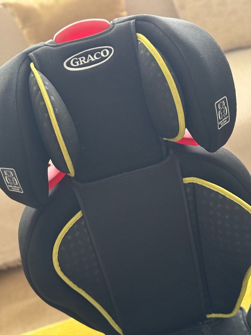 Graco Turbobooster (Category: Car Seats) located in Paranaque City. Submitted by chickbargains (Listing ID 1360597244, Image 2). Description: Upgrade your child’s car safety with this GRACO TurboBooster Highback seat! This well-maintained booster is in excellent condition, looks brand new, and has been taken care of (no stains, rips or discoloration). ✅ Designed for kids 4-10 years old (40-100 lbs, 43-57 inches) ✅ High-back support for extra safe