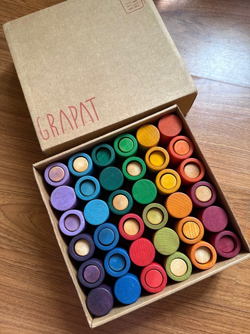 Grapat Lola Set (Category: Infant Playtime) located in San Antonio. Submitted by __decluttermomma (Listing ID 1360650358, Image 1). Description: #woodentoys #openendedtoys #educationaltoys.