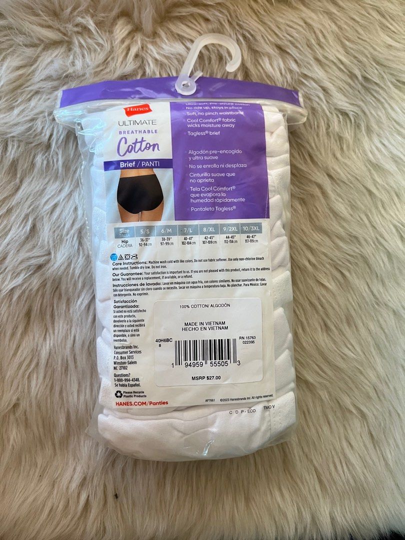 Hanes Women Underwear (Category: Undergarments & Loungewear) located in Antipolo. Submitted by pixieglowphl (Listing ID 1360642824, Image 2). Description: Xl size Brand new from US.