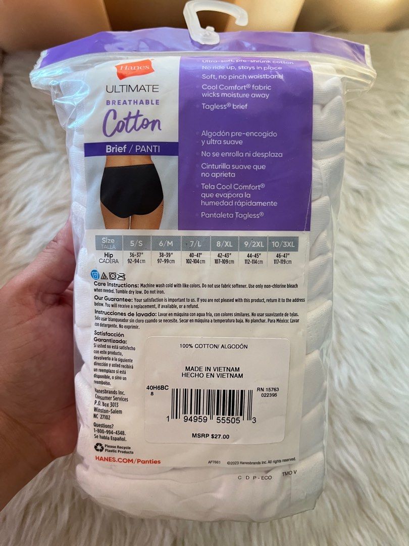 Hanes Women Underwear (Category: Undergarments & Loungewear) located in Antipolo. Submitted by pixieglowphl (Listing ID 1360642824, Image 3). Description: Xl size Brand new from US.