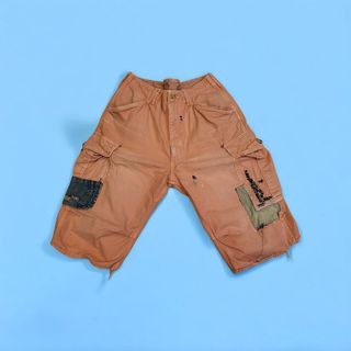 限時特價,只限SF/Kapital 粉紅色修補短褲64235363629187110