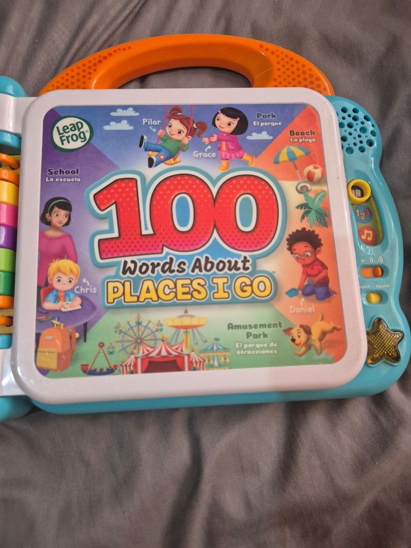 Leapfrog book (Category: Children's Books) located in Lucena. Submitted by momandtheena.closet (Listing ID 1360573290, Image 1). Description: leap frog book 100 words.