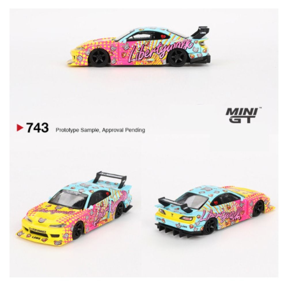 Mini GT 1/64 Scale 1/64 Nissan LB-Super Silhouette S15 SILVIA LBWK Die ...