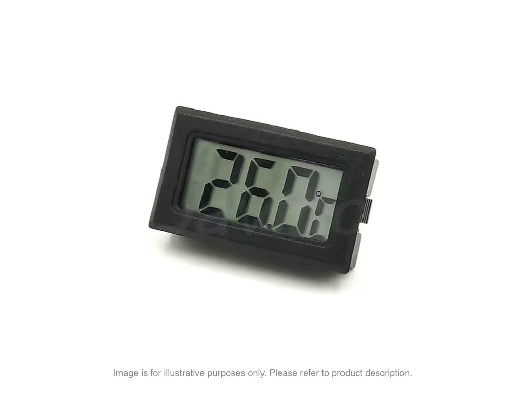 Mini Temperature Sensor (Category: Other Accessories) located in Singapore. Submitted by techspacesg (Listing ID 1360645898, Image 1). Description: Package Content: 1 x Digital LCD Thermometer Features: Modeling simple, elegant, LCD panels inline connections, moisture-resistant, strong anti-interference, applies to refrigerated cabinets, display counters and other needs of temperature measurement and display of various equipment. Specification: T