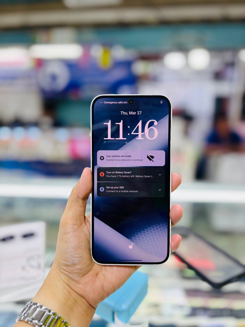 Nothing phone 2a 128GB openline no issues with box (Category: Android Others) located in San Juan City. Submitted by najihahtelecomshop2018 (Listing ID 1360722505, Image 2). Description: Legit Store | Original unit FOR SALE | TRADE / SWAP ▫️INSTALLMENT thru: 🔸Credit Card (straight / installment) 🔸Ggives / Gcredit + 6% interest 🔸Spay Later + 6% interest (RFS: Buy and Sell any kinds of Gadgets) Description: Nothing Phone 2a 128GB Openline ( Any 