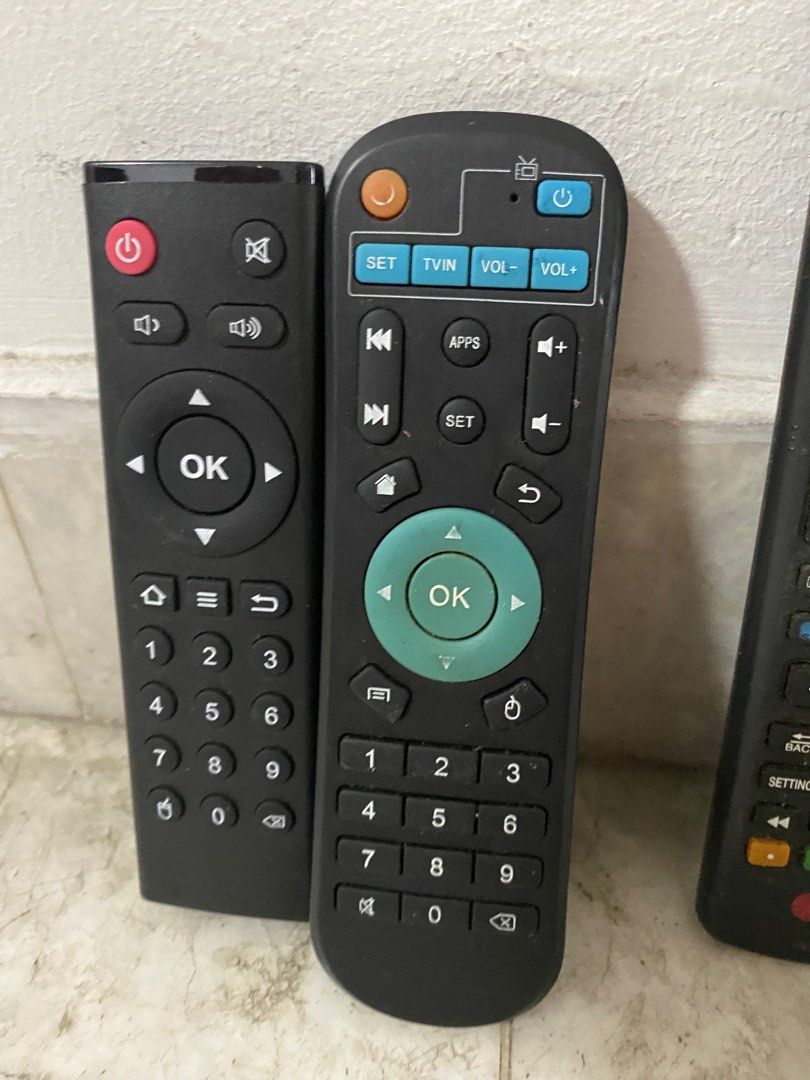 Remote Control (Category: TV Parts & Accessories) located in Singapore. Submitted by limhoo (Listing ID 1360655911, Image 2). Description: Variety remote control .