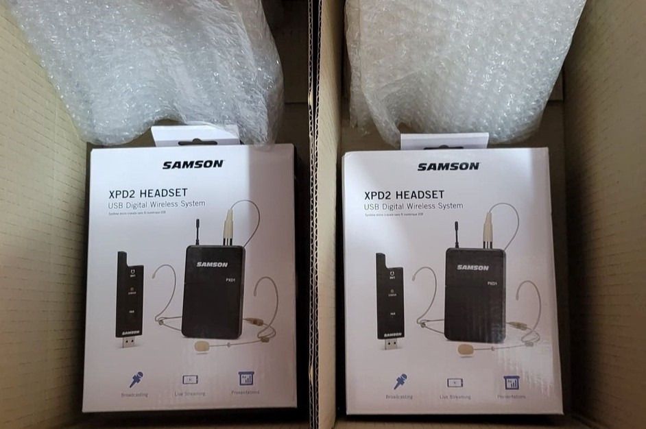 Samson XPD2 Wireless Headset USB (Category: Headphones & Headsets) located in Tarlac. Submitted by youraveragepcgamer (Listing ID 1360689278, Image 1). Description: Samson XPD2 Headset Wireless USB Price: 5600 Conditon: Brand New still in box Great for public speaking / church .