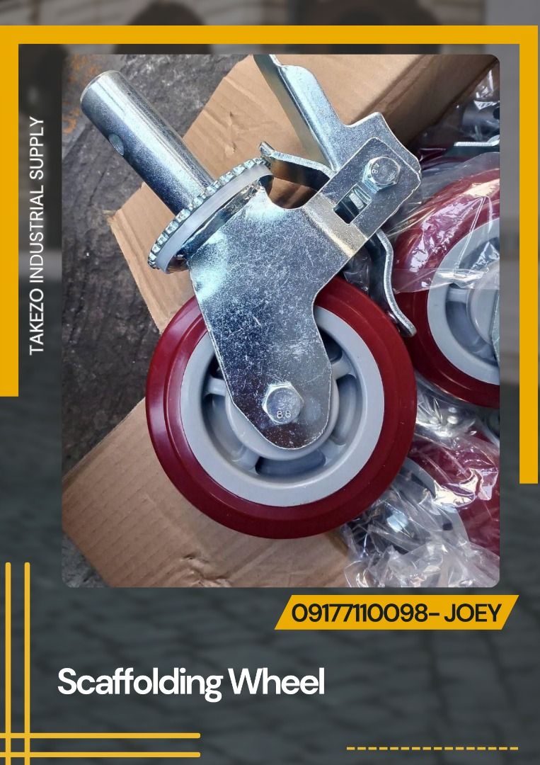 scaffolding wheel (Category: Other Home Furniture) located in Manila. Submitted by joeyroque09 (Listing ID 1360603741, Image 1). Description: 0-9-1-7-7-1-1-0-0-9-8.