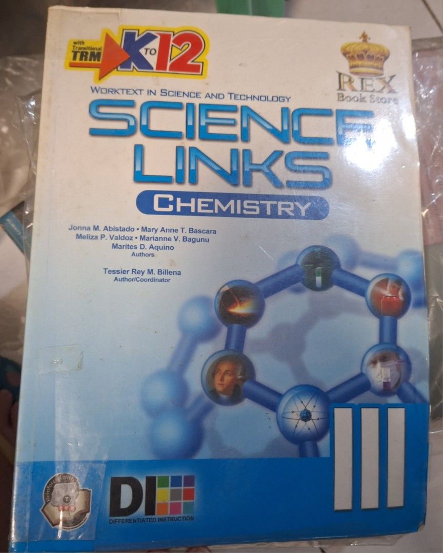 Science Links physics chemistry (Category: Textbooks) located in Manila. Submitted by singingmamay (Listing ID 1360665236, Image 2). Description: minimal to no markings gcash payment only location is binondo.