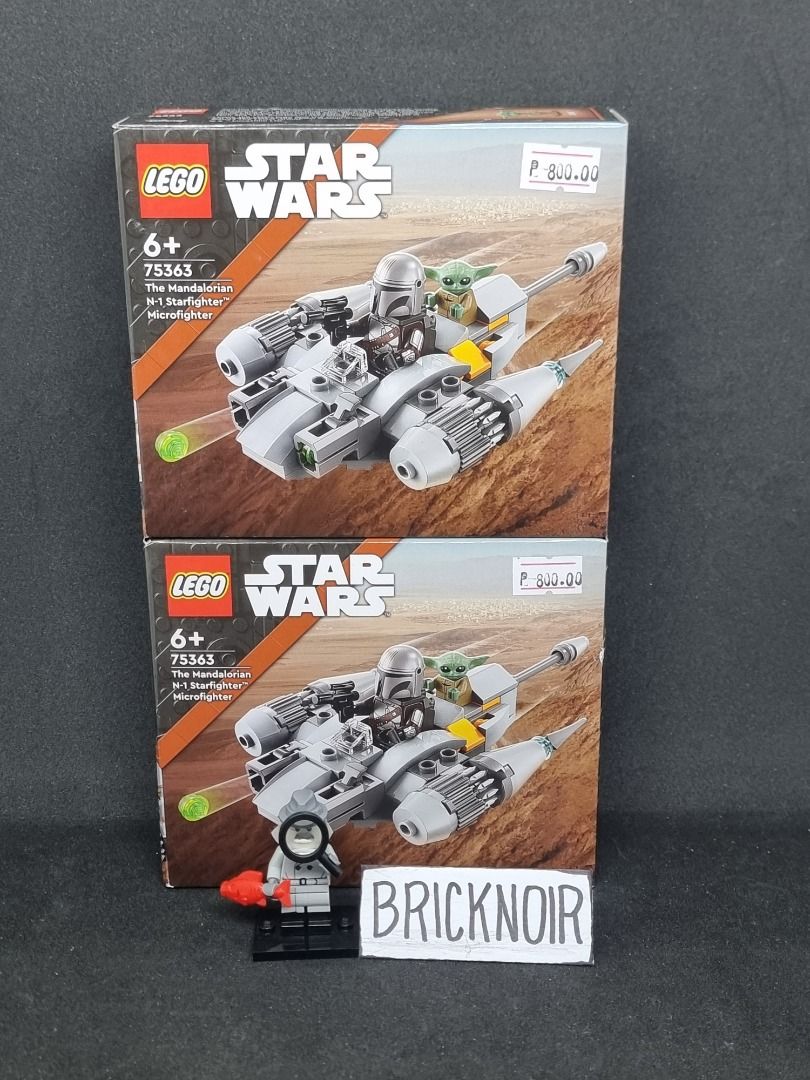 The Mandalorian N-1 Starfighter Microfighter (Category: Vehicle & Diecast Models) located in Iloilo. Submitted by bricknoir (Listing ID 1360632462, Image 1). Description: 75363 - The Mandalorian N-1 Starfighter Microfighter. sealed, 800 each..