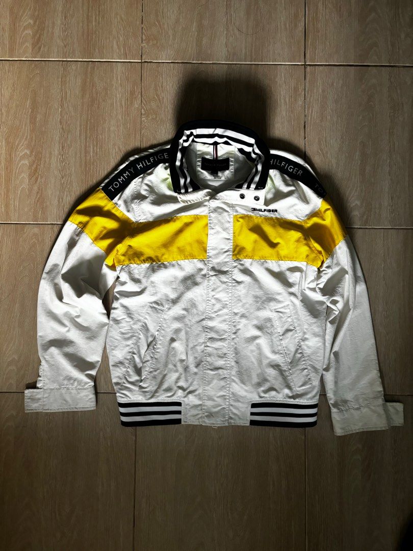 Tommy Hilfiger Jacket (Category: Coats, Jackets and Outerwear) located in Marikina City. Submitted by gdat0 (Listing ID 1360715892, Image 1). Description: (S) – 20” width x 26” length Authentic Issue: Discoloration.