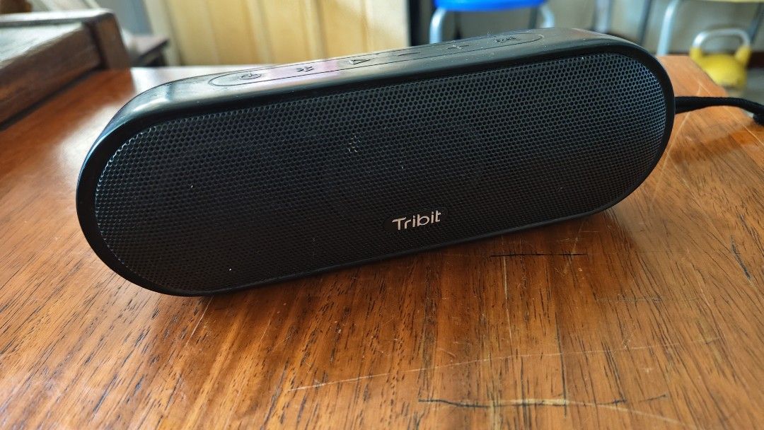 Tribit Maxsound Plus (Broken and not working) (Category: Soundbars, Speakers & Amplifiers) located in Santa Rosa. Submitted by migzvoid (Listing ID 1360575785, Image 1). Description: Tribit Maxsound Plus, good sound and often compared a lot with JBL Flip 3 or 4. Broke down after long usage, probably a battery issue and charging port's cover already gone. LF any buyers willing to repair this mini beast, or craft it to a better one.