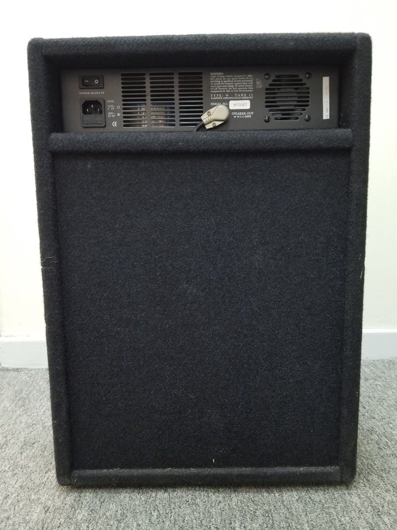 Warwick take 12 Bass Amp 80W Germany, 興趣及遊戲, 音樂、樂器