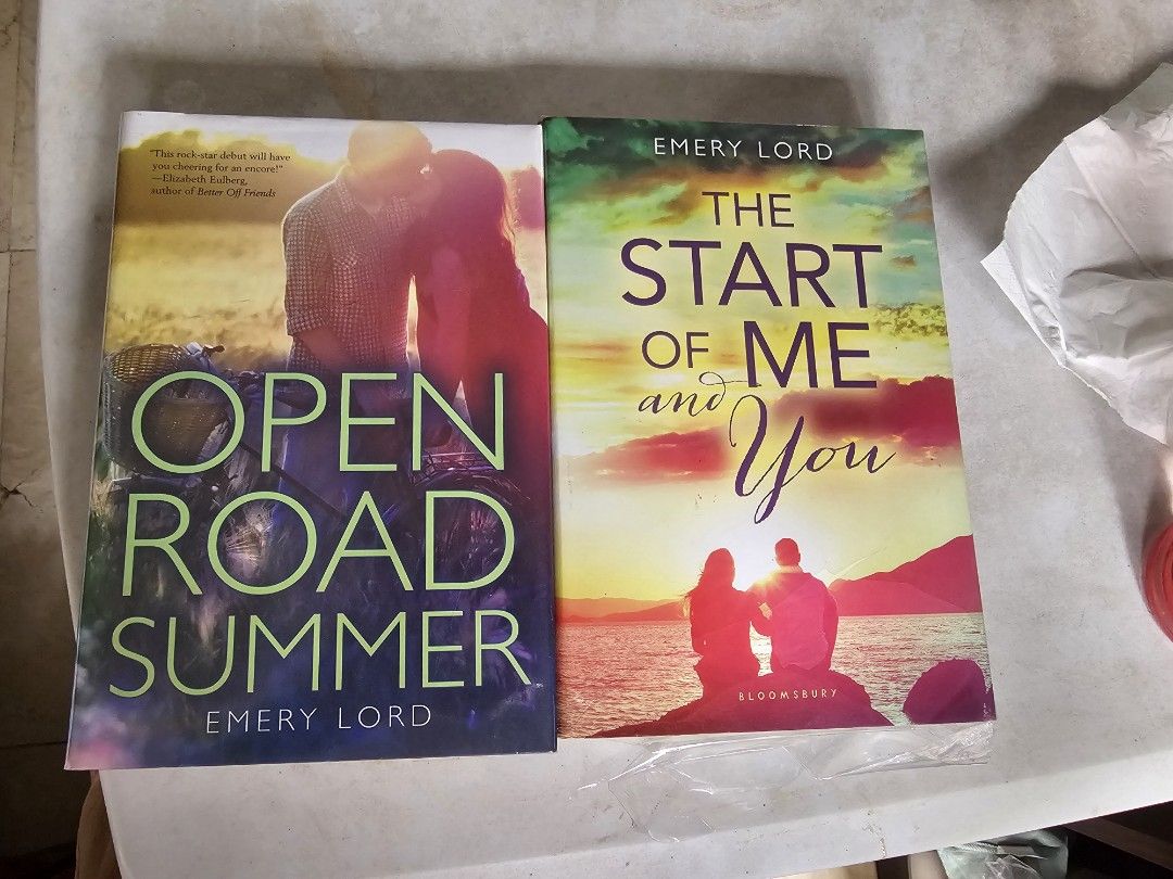 Ya books for sale (Category: Storybooks) located in Mandaluyong City. Submitted by marilovesbooks (Listing ID 1360613128, Image 1). Description: Greta James 400php Lockdown lane 350php Field notes on love 400php Emery Lord 400php HB each naka stock lang sa shelf never read.