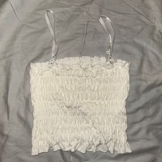 皺皺吊帶背心64228976215171110