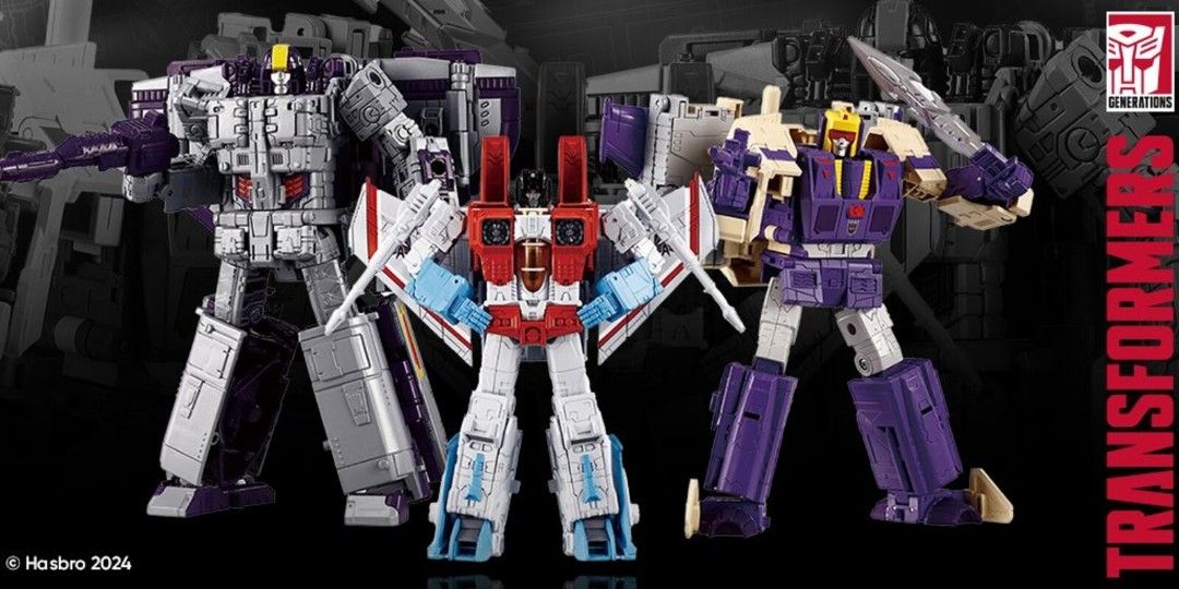 變形金剛Dramatic Triple Takeover 星星叫閃電智慧魔星Starscream