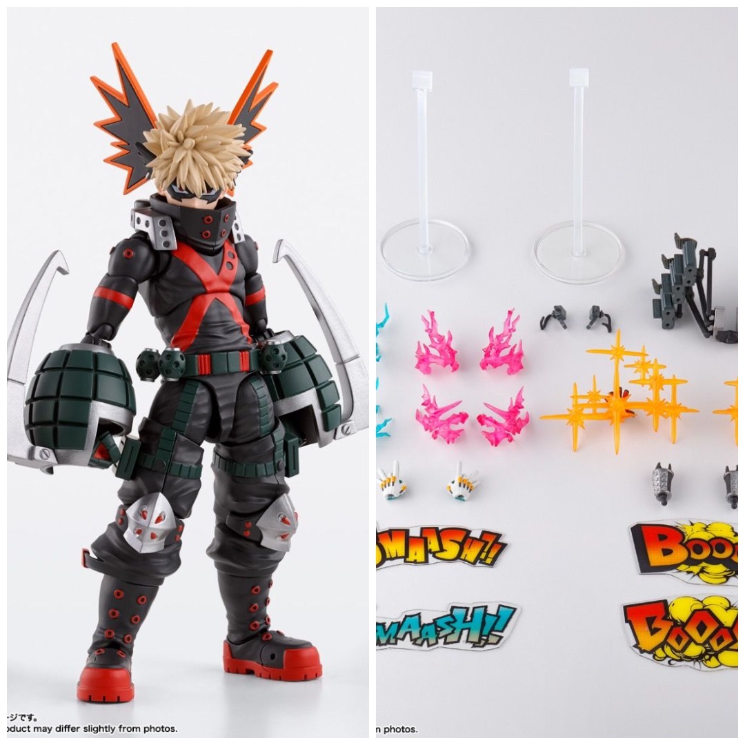 現貨] s.h.figuarts/SHF 我的英雄學院爆豪勝己s.h.figuarts KATSUKI 