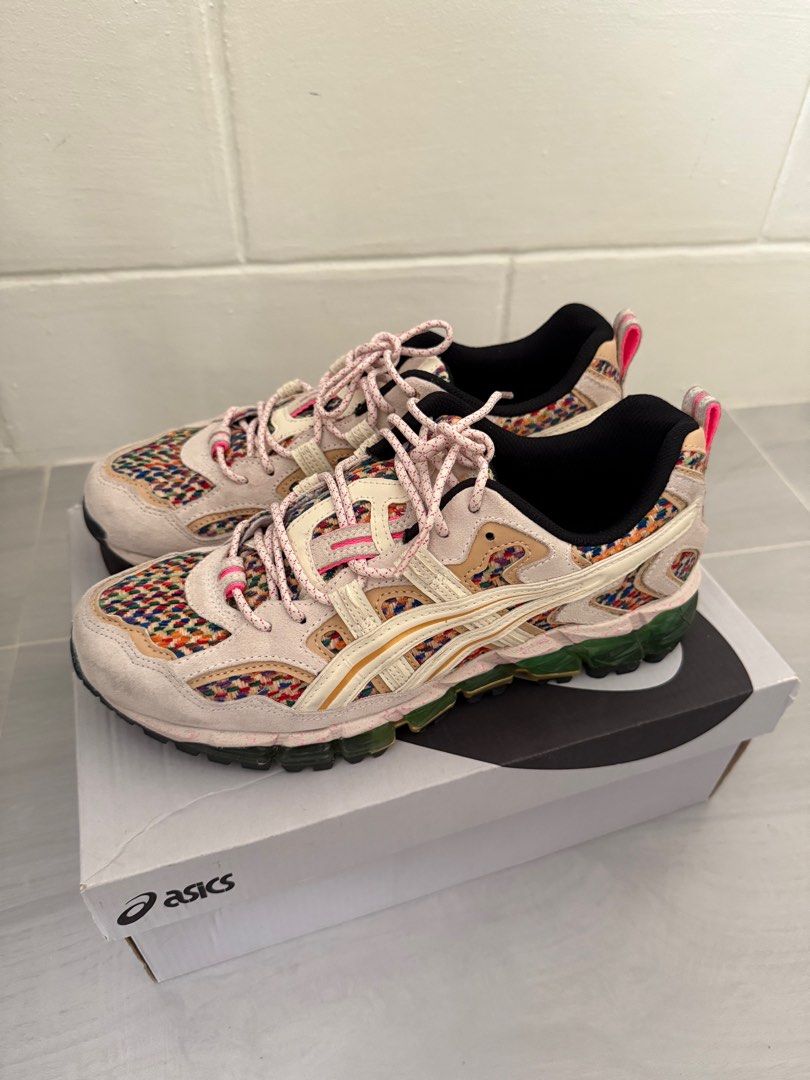 Asics Gel Nandi 360 (Category: Sneakers) located in Las Pinas. Submitted by lufstruck (Listing ID 1360730577, Image 3). Description: 8.5 womens Birch/Pure Gold.